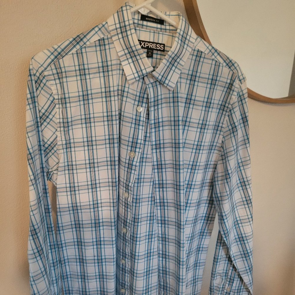Men's Express Dress Shirt M